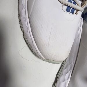 G/FORE White and Navy Men's Golf Sneakers